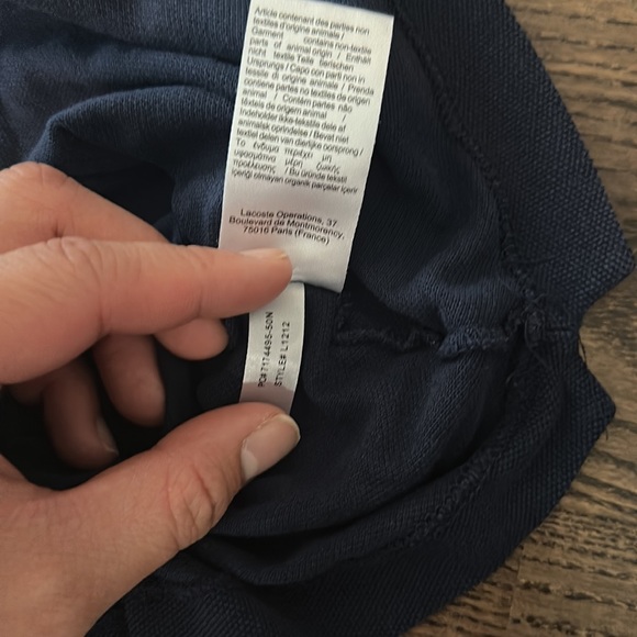 Lacoste Classic Polo - Navy Blue - Men’s Medium- Harry Rosen - Picture 6 of 6